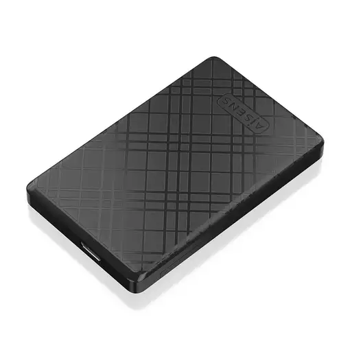 AISENS Caja Externa 2,5'' ASE-2522B 9.5mm SATA a USB 3.0/USB3.1 Gen1, Negra