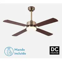 Fabrilamp 173591414 ventilador Color cereza, Oro, Nuez