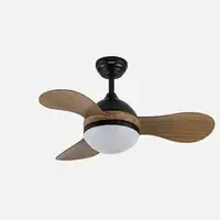 Ventiladores techo Negro FABRILAMP