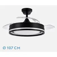 Fabrilamp 208691309 ventilador Negro