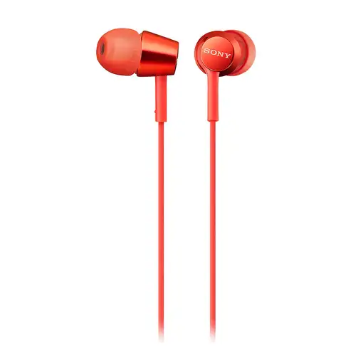 Sony MDR-EX155AP Auriculares Alámbrico Dentro de oído Rojo Sony MDR-EX155AP Auriculares Alámbrico Dentro de oído Rojo
