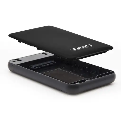 TooQ Caja externa para discos duros 2.5\ SATA I/II/III a USB 3.1 Gen1 con UASP