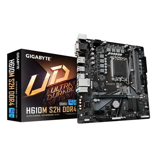 GIGABYTE H610M S2H DDR4 placa base Intel H610 Express LGA 1700 micro ATX