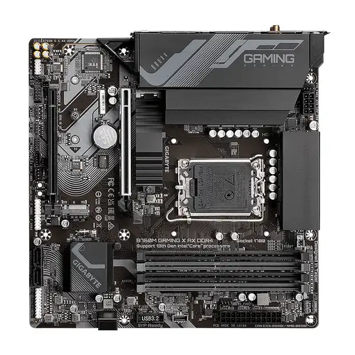 GIGABYTE B760M GAMING X AX DDR4 Placa Base - Compatible con procesadores Intel Cor