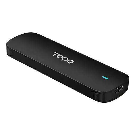 TooQ Caja Externa para SSD M.2 NVMe, Negro