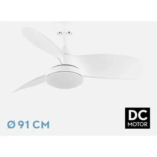 Ventiladores techo Blanco FABRILAMP