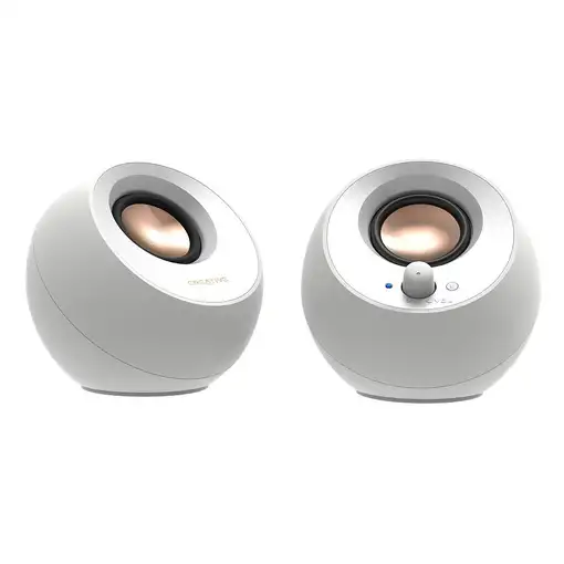 Creative Labs Pebble V3 Blanco Inalámbrico y alámbrico 10 W