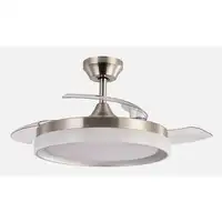 Ventiladores techo Níquel FABRILAMP