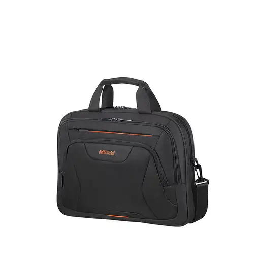 American Tourister At Work 39,6 cm (15.6'') Maletín Negro, Naranja American Tourister At Work 39,6 cm (15.6'') Maletín Negro, Naranja