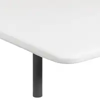 Base Tapizada, Tejido 3D Transpirable + 4 Patas, Montaje Incluido, 105x190