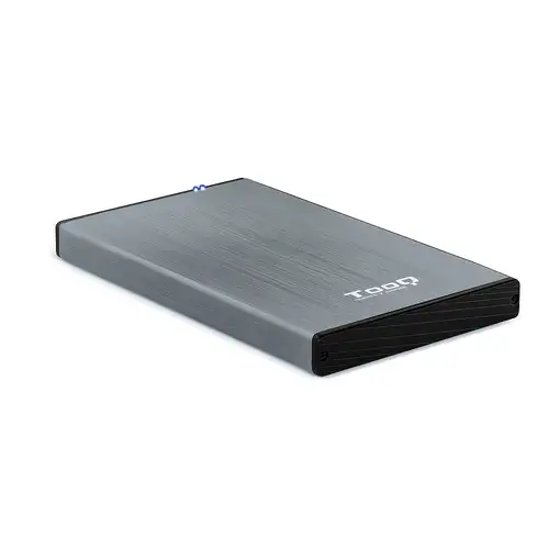 TooQ TQE-2527G caja para disco duro externo Caja de disco duro (HDD) Negro, Gris 2