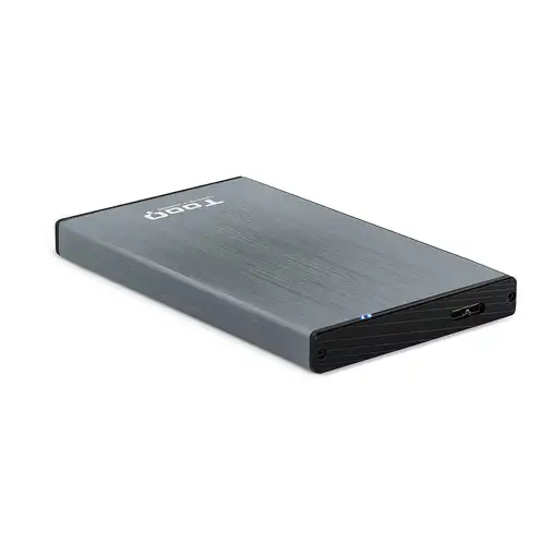 TooQ TQE-2527G caja para disco duro externo Caja de disco duro (HDD) Negro, Gris 2