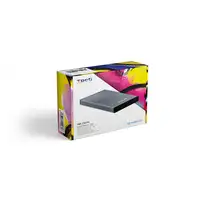 TooQ TQE-2527G caja para disco duro externo Caja de disco duro (HDD) Negro, Gris 2