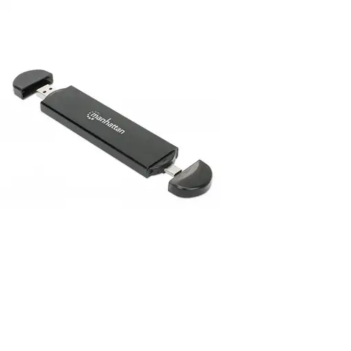 Manhattan Gabinete USB a SDD M.2 NVMe y SATA