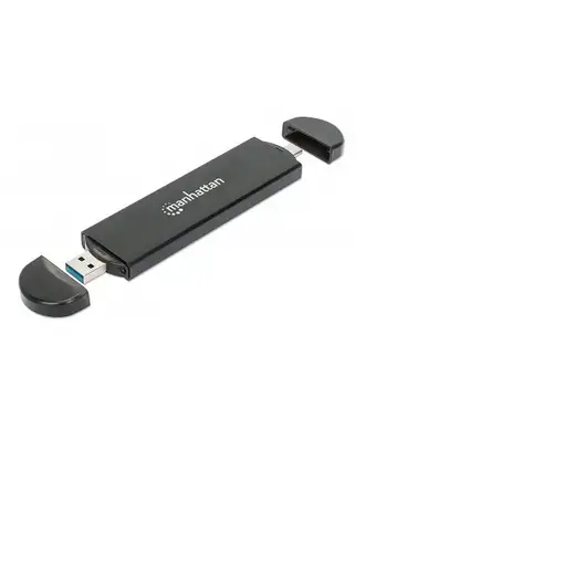 Manhattan Gabinete USB a SDD M.2 NVMe y SATA