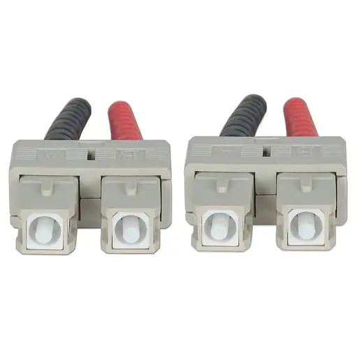 Intellinet 751025 Cable de fibra óptica e InfiniBand 1 m SC Color aguamarina