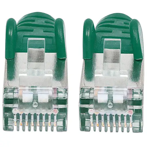 Intellinet Cat6A, S/FTP, 3m cable de red Verde S/FTP (S-STP)