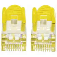 Intellinet 740708 cable de red Amarillo 1 m Cat7 S/FTP (S-STP)