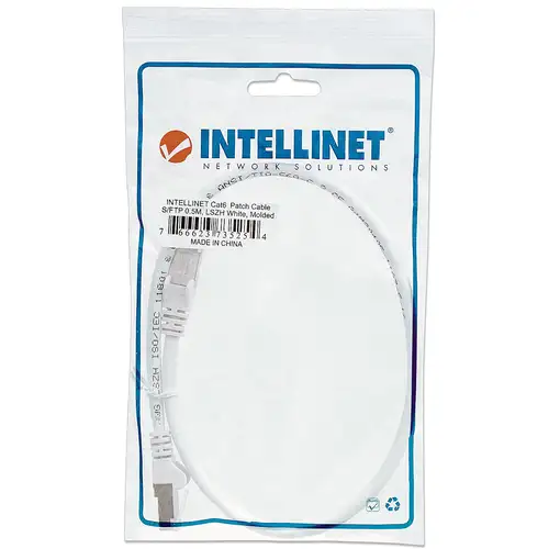 Intellinet Cat6, SFTP, 0.5m cable de red Blanco 0,5 m S/FTP (S-STP)