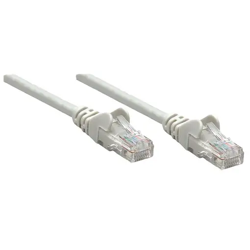 Intellinet RJ-45 M/M, 10m cable de red Gris Cat6 U/UTP (UTP)
