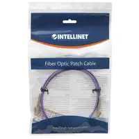 Intellinet 751162 Cable de fibra óptica e InfiniBand 3 m LC Violeta