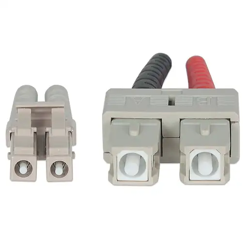 Intellinet 750929 Cable de fibra óptica e InfiniBand 2 m LC SC Violeta
