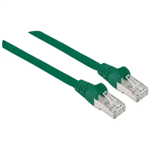 Intellinet 735223 cable de red Verde 0,5 m Cat6 S/FTP (S-STP)