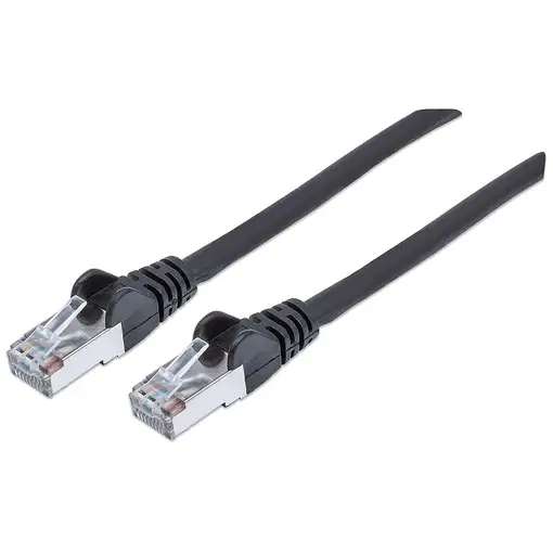 Intellinet 5m Cat6A S/FTP cable de red Negro S/FTP (S-STP)