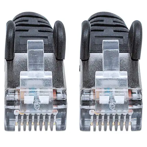 Intellinet 10m CAT6a S/FTP cable de red Negro S/FTP (S-STP)