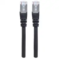 Intellinet 10m CAT6a S/FTP cable de red Negro S/FTP (S-STP)