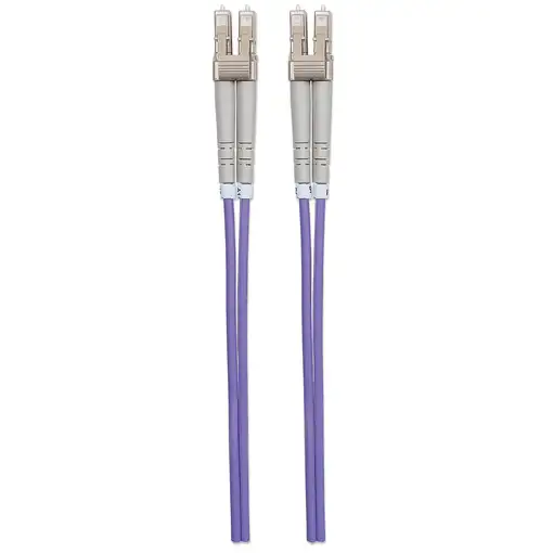 Intellinet 750875 Cable de fibra óptica e InfiniBand 1 m LC Violeta