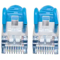 Intellinet 1m Cat6A S/FTP cable de red Azul S/FTP (S-STP)