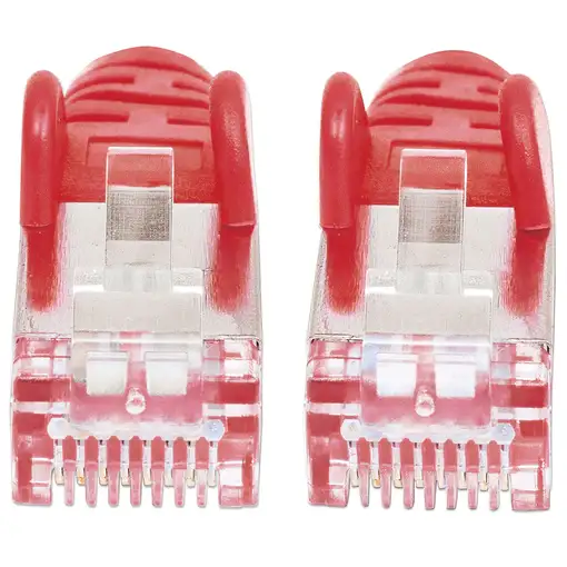 Intellinet 0.5m CAT6a S/FTP cable de red Rojo 0,5 m S/FTP (S-STP)