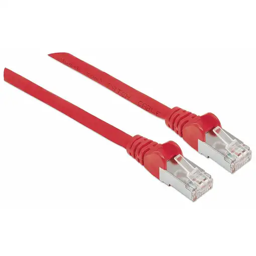 Intellinet 740579 cable de red Rojo 0,25 m Cat7 S/FTP (S-STP)