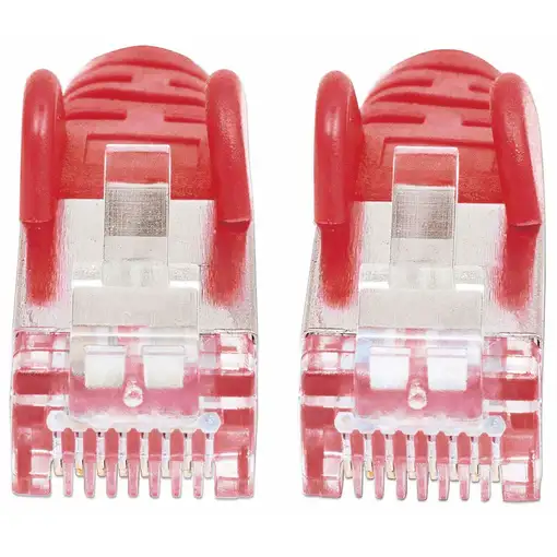 Intellinet 740579 cable de red Rojo 0,25 m Cat7 S/FTP (S-STP)
