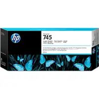 HP Cartucho de tinta DesignJet 745 negro fotográfico de 300 ml