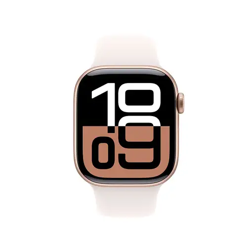 Apple Watch Series 10 OLED 42 mm Digital 374 x 446 Pixeles Pantalla táctil 4G Oro