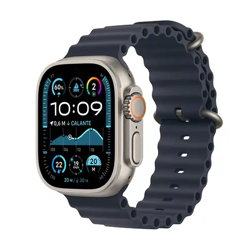 Apple Watch Ultra 2 OLED 49 mm Digital 410 x 502 Pixeles Pantalla táctil 4G Titani Apple Watch Ultra 2 OLED 49 mm Digital 410 x 502 Pixeles Pantalla táctil 4G Titani