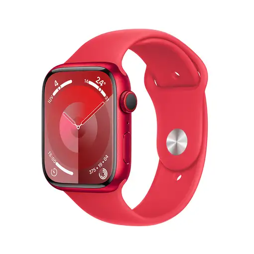Apple Watch Series 9 45 mm Digital 396 x 484 Pixeles Pantalla táctil 4G Rojo Wifi Apple Watch Series 9 45 mm Digital 396 x 484 Pixeles Pantalla táctil 4G Rojo Wifi