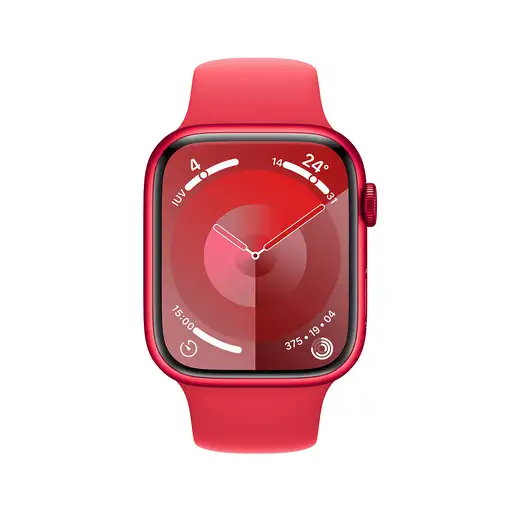 Apple Watch Series 9 45 mm Digital 396 x 484 Pixeles Pantalla táctil 4G Rojo Wifi