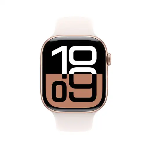 Apple Watch Series 10 OLED 46 mm Digital 416 x 496 Pixeles Pantalla táctil 4G Oro