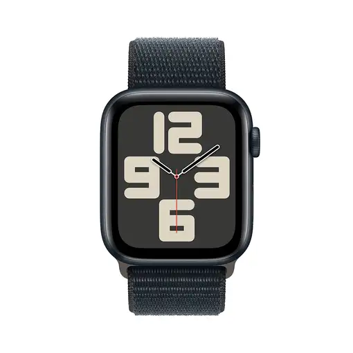 Apple Watch SE OLED 44 mm Digital 368 x 448 Pixeles Pantalla táctil Negro Wifi GPS