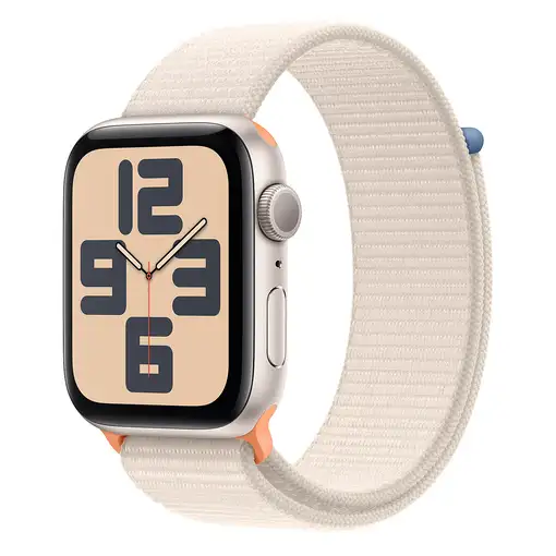 Apple Watch SE OLED 44 mm Digital 368 x 448 Pixeles Pantalla táctil Beige Wifi GPS