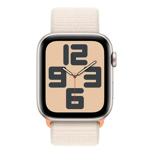 Apple Watch SE OLED 44 mm Digital 368 x 448 Pixeles Pantalla táctil Beige Wifi GPS