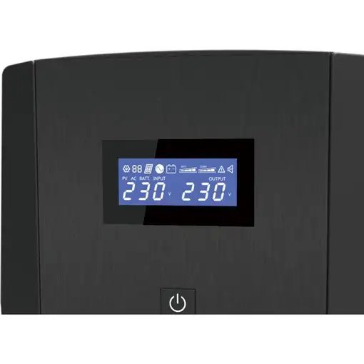 Conceptronic ZEUS08EM sistema de alimentación ininterrumpida (UPS) Línea interacti