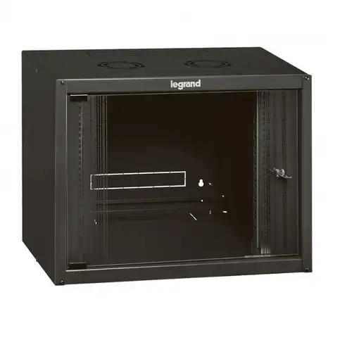 Legrand Linkeo fix 19'' 6U Rack o bastidor independiente Negro