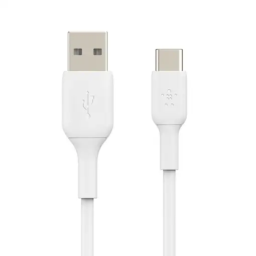 Belkin CAB001BT3MWH cable USB 3 m USB A USB C Blanco