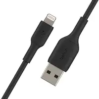 Belkin CAA001BT2MBK cable de conector Lightning 2 m Negro
