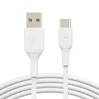 Belkin CAB001BT2MWH cable USB 2 m USB A USB C Blanco