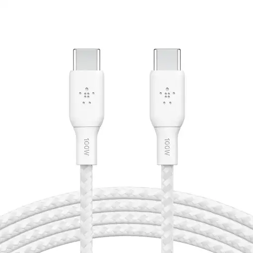 Belkin BOOST CHARGE cable USB USB 2.0 2 m USB C Blanco